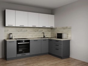 Кухонный гарнитур Меренга 2600*1600 (Стол. 26мм) в Менделеевске - mendeleevsk.ok-mebel.com | фото