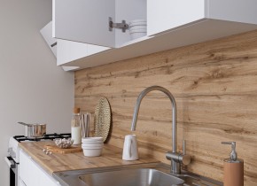 Кухня "МОРИ" 2.0 м (графит/дуб вотан) в Менделеевске - mendeleevsk.ok-mebel.com | фото 6