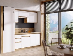 Кухонный гарнитур Ольвия-6 (1.8м) в Менделеевске - mendeleevsk.ok-mebel.com | фото 2