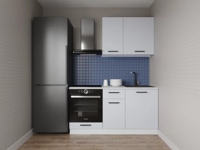 Кухонный гарнитур Смоки 1600 (Стол. 38мм) в Менделеевске - mendeleevsk.ok-mebel.com | фото