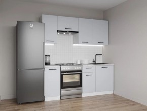 Кухонный гарнитур Смоки 2000 (Стол. 26мм) в Менделеевске - mendeleevsk.ok-mebel.com | фото