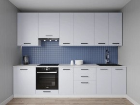 Кухонный гарнитур Смоки 2400 h950 (Стол. 38 мм) в Менделеевске - mendeleevsk.ok-mebel.com | фото