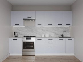 Кухонный гарнитур Смоки 3000 (Стол. 26мм) в Менделеевске - mendeleevsk.ok-mebel.com | фото