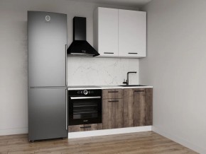 Кухонный гарнитур Старое Дерево 1600 h950 (Стол. 26мм) в Менделеевске - mendeleevsk.ok-mebel.com | фото
