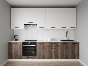 Кухонный гарнитур Старое Дерево 3000 h950 (Стол. 26мм) в Менделеевске - mendeleevsk.ok-mebel.com | фото