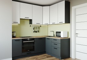 Кухонный гарнитур угловой Вегас 2200*1600 (Стол. 38мм) в Менделеевске - mendeleevsk.ok-mebel.com | фото