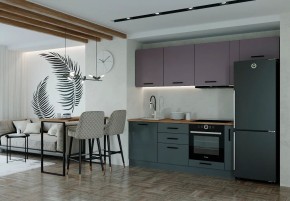 Кухонный гарнитур Виола 2550 (Стол. 38мм) в Менделеевске - mendeleevsk.ok-mebel.com | фото