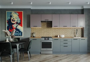 Кухонный гарнитур Виола 3000 (Стол. 38мм) в Менделеевске - mendeleevsk.ok-mebel.com | фото
