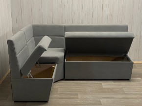 Кухонный уголок УЮТ высокий сектор (ППУ) велюр Veluta Lux 12 в Менделеевске - mendeleevsk.ok-mebel.com | фото 2