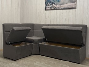 Кухонный уголок УЮТ высокий сектор (ППУ) велюр Veluta Lux 19 в Менделеевске - mendeleevsk.ok-mebel.com | фото 2