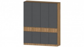 ЛЕНОРА Шкаф 4х створчатый (графит) в Менделеевске - mendeleevsk.ok-mebel.com | фото