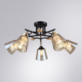 Люстра на штанге Arte Lamp Glassy A5078PL-5BK в Менделеевске - mendeleevsk.ok-mebel.com | фото 2