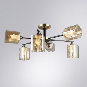 Люстра на штанге Arte Lamp Merci A4185PL-6BK в Менделеевске - mendeleevsk.ok-mebel.com | фото 2