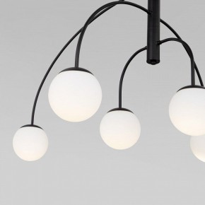 Люстра на штанге Eurosvet Cenacolo 30179/6 черный в Менделеевске - mendeleevsk.ok-mebel.com | фото 4