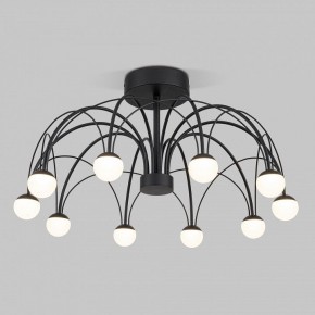Люстра на штанге Eurosvet Ragno 90035/10 LED черный в Менделеевске - mendeleevsk.ok-mebel.com | фото 2