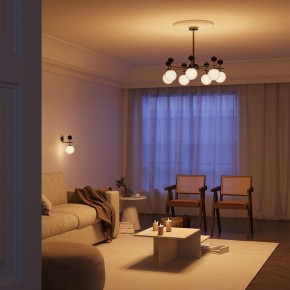 Люстра на штанге Maytoni Museo MOD436PL-05BS в Менделеевске - mendeleevsk.ok-mebel.com | фото 3