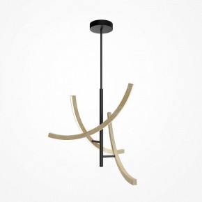 Люстра на штанге Maytoni Wabi MOD428PL-L27BK в Менделеевске - mendeleevsk.ok-mebel.com | фото 2