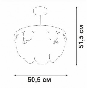 Люстра на штанге Vitaluce V5882 V5882-8/6PL в Менделеевске - mendeleevsk.ok-mebel.com | фото 4