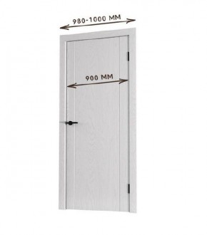 Межкомнатная дверь Bolivar Каньон браун (комплект) 900 в Менделеевске - mendeleevsk.ok-mebel.com | фото