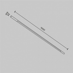 Модульный светильник Maytoni Basis C100CL-L1000-24W3-6K-BS в Менделеевске - mendeleevsk.ok-mebel.com | фото 6