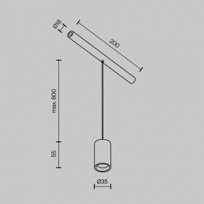 Модульный светильник Maytoni Focus LED C105PL-3W3-6K-B в Менделеевске - mendeleevsk.ok-mebel.com | фото 5