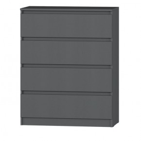 МС "Хилтон" Комод №1 800 (4 ящ.) графит в Менделеевске - mendeleevsk.ok-mebel.com | фото 2