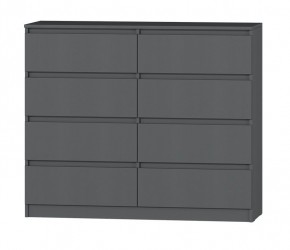 МС "Хилтон" Комод №3 1200 (8 ящ.) графит в Менделеевске - mendeleevsk.ok-mebel.com | фото 2