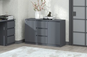 МС "Хилтон" Комод №4 1200 (графит) в Менделеевске - mendeleevsk.ok-mebel.com | фото