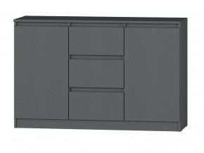 МС "Хилтон" Комод №4 1200 (графит) в Менделеевске - mendeleevsk.ok-mebel.com | фото 2