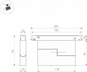 Накладной светильник Arlight MAG-ORIENT 049994 в Менделеевске - mendeleevsk.ok-mebel.com | фото 2