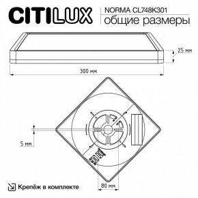 Накладной светильник Citilux Norma CL748K301 в Менделеевске - mendeleevsk.ok-mebel.com | фото 11