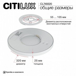 Накладной светильник Citilux Norma CL749320 в Менделеевске - mendeleevsk.ok-mebel.com | фото 13
