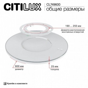 Накладной светильник Citilux NORMA CL749600 в Менделеевске - mendeleevsk.ok-mebel.com | фото 12