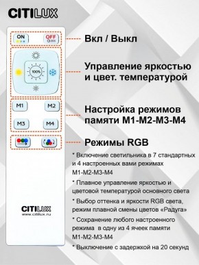 Накладной светильник Citilux Спутник CL734900G в Менделеевске - mendeleevsk.ok-mebel.com | фото 8