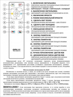 Накладной светильник Citilux Спутник CL734900G в Менделеевске - mendeleevsk.ok-mebel.com | фото 9