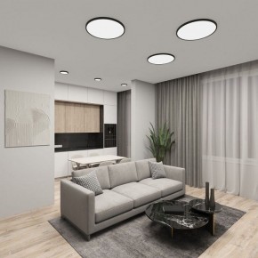 Накладной светильник Denkirs THIN DK6522-BK в Менделеевске - mendeleevsk.ok-mebel.com | фото 2