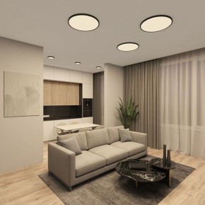 Накладной светильник Denkirs THIN DK6522-BK в Менделеевске - mendeleevsk.ok-mebel.com | фото 4