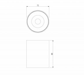 Накладной светильник Elektrostandard Primo 25116/LED в Менделеевске - mendeleevsk.ok-mebel.com | фото 3