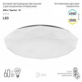 Накладной светильник Эра Классик SPB-6-70-RC Sparkle в Менделеевске - mendeleevsk.ok-mebel.com | фото 2