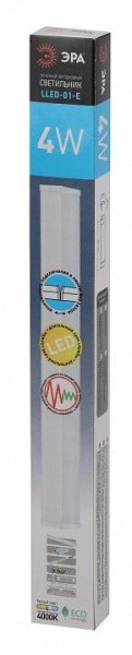 Накладной светильник Эра  LLED-01-04W-4000-E в Менделеевске - mendeleevsk.ok-mebel.com | фото 6