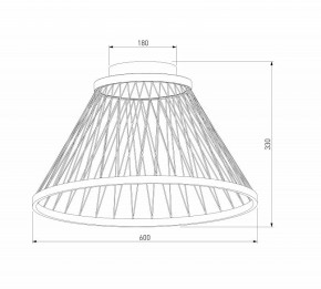 Накладной светильник Eurosvet Cesta 40019/1 LED коричневый в Менделеевске - mendeleevsk.ok-mebel.com | фото 4