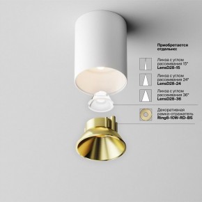 Накладной светильник Maytoni Alfa LED C064CL-8W3K-RD-WB в Менделеевске - mendeleevsk.ok-mebel.com | фото 11