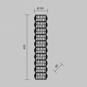Накладной светильник Maytoni Castello MOD336WL-L35G3K в Менделеевске - mendeleevsk.ok-mebel.com | фото 3