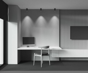 Накладной светильник Maytoni FOCUS LED C056CL-L12B2.7K-W-B в Менделеевске - mendeleevsk.ok-mebel.com | фото 5