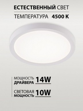 Накладной светильник Natali Kovaltseva PLAIN LED LAMPS 81113/1C в Менделеевске - mendeleevsk.ok-mebel.com | фото 4