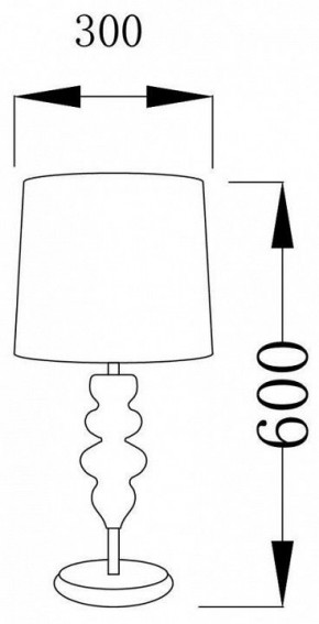 Настольная лампа декоративная Lucia Tucci Bristol 8 BRISTOL T897.1 в Менделеевске - mendeleevsk.ok-mebel.com | фото 3