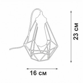 Настольная лампа декоративная Vitaluce V2803 V2803-1/1L в Менделеевске - mendeleevsk.ok-mebel.com | фото 3