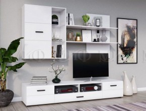 НЭНСИ NEW Тумба ТВ (2дв.+1ящ.) МДФ в Менделеевске - mendeleevsk.ok-mebel.com | фото 2