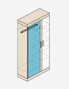 НИКА Н1 Шкаф для одежды в Менделеевске - mendeleevsk.ok-mebel.com | фото 3