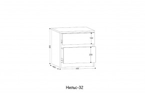 НИЛЬС - 32 Тумба в Менделеевске - mendeleevsk.ok-mebel.com | фото 2